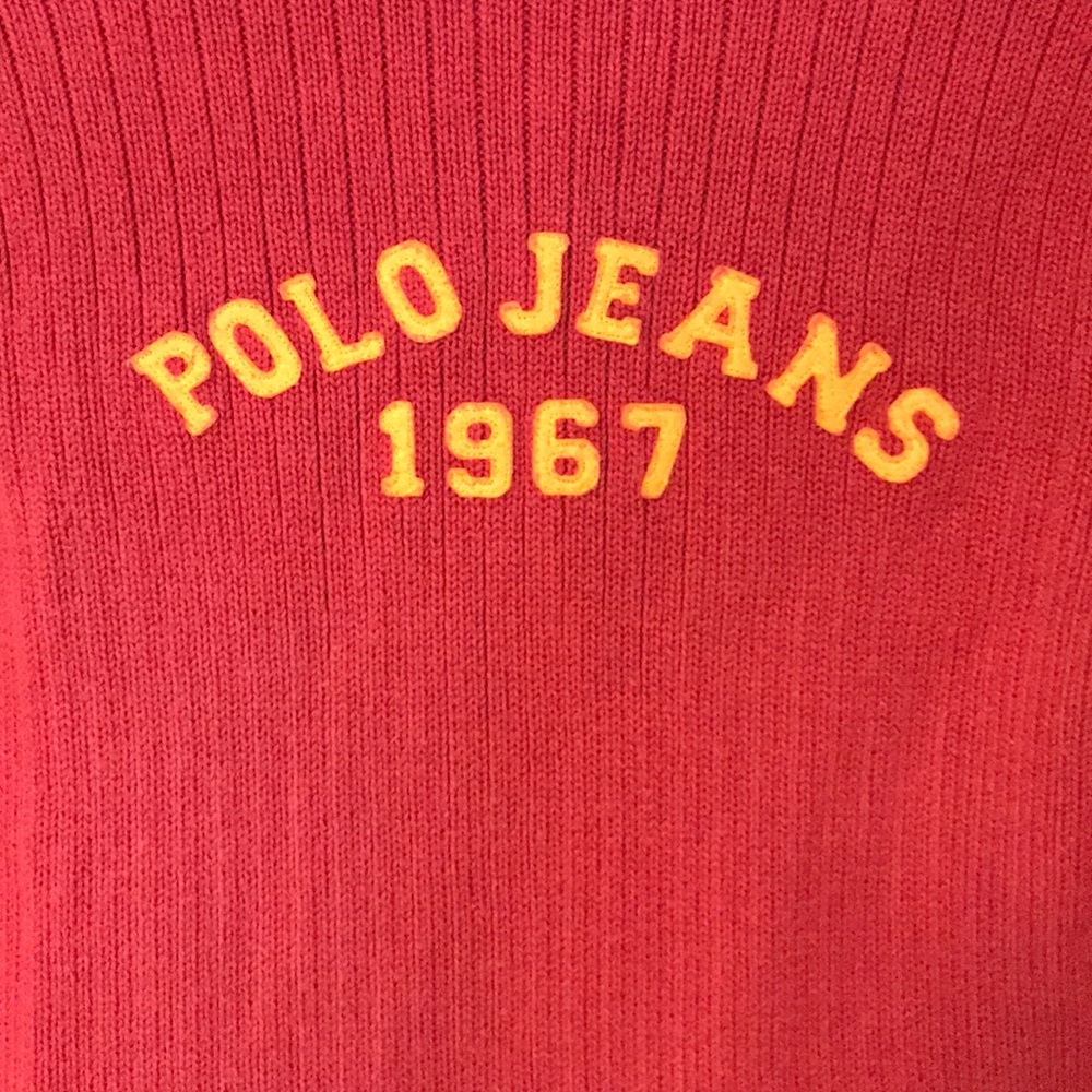 Polo Jeans 67’ Ribbed Long Sleeve Turtle Neck (S) - Picture 4 of 6